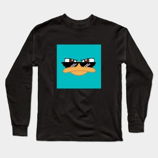 Perry The Platypu$ Long Sleeve T-Shirt